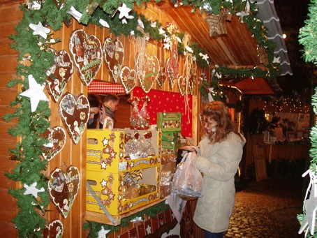 Marchés de Noël en Alsace, à Eguisheim